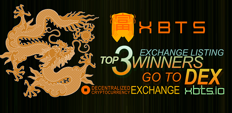 WIN LISTING AT XBTS DEX EXCHANGE!