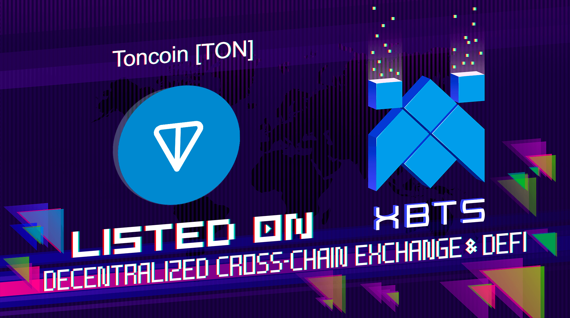 Toncoin [TON] is live on XBTS Decentralized Exchange!