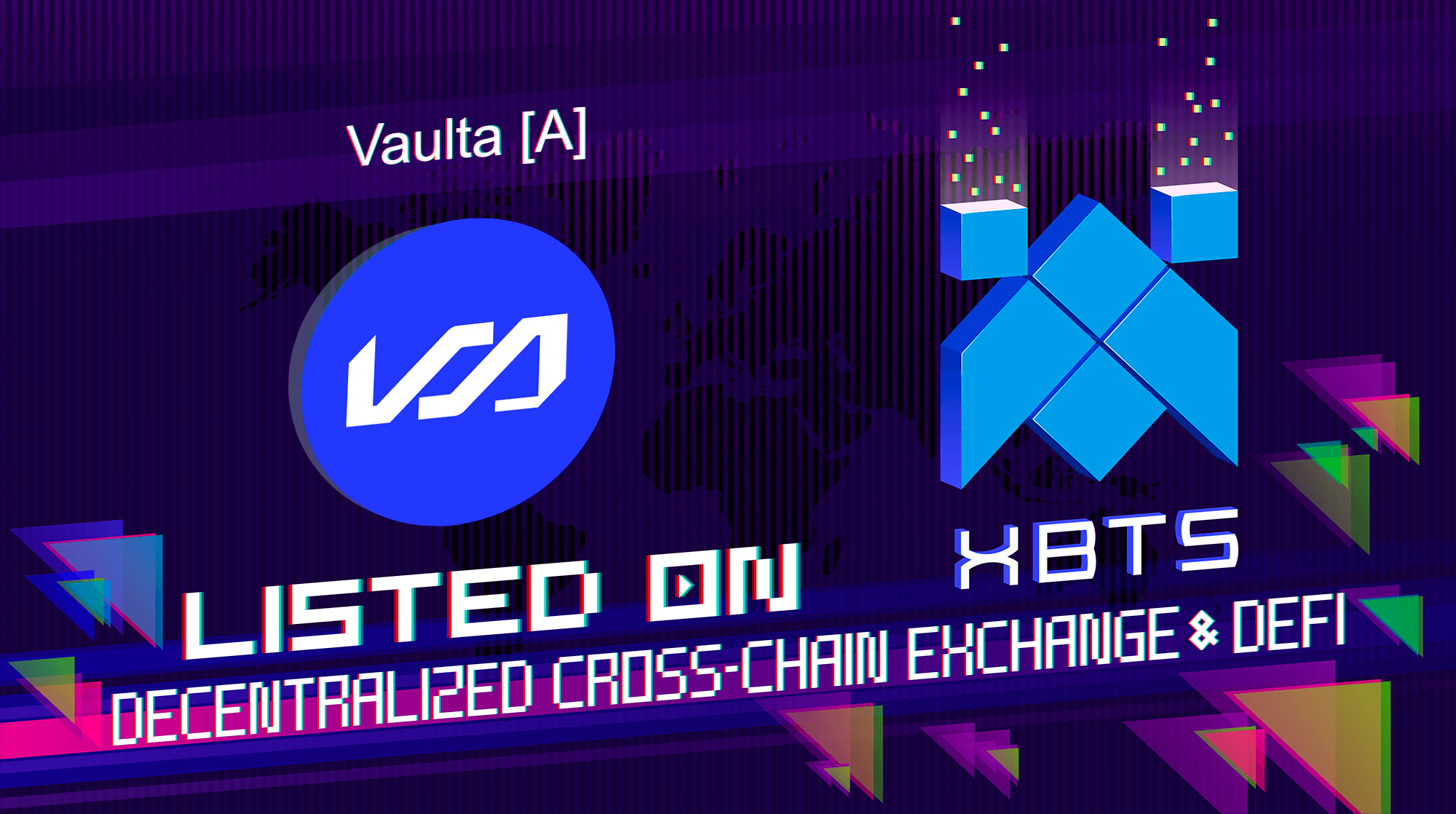 New Listing Announcement: Vaulta [A] listed on XBTS DEX