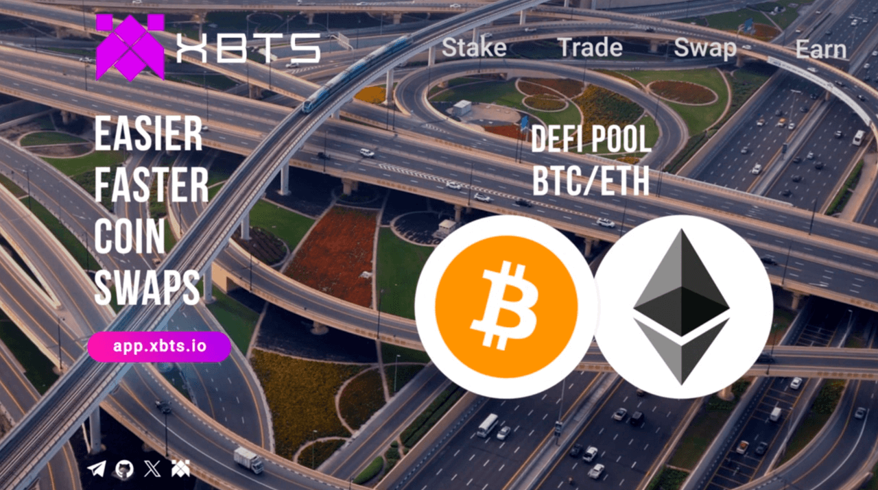 Experience true financial freedom with XBTS DEX!