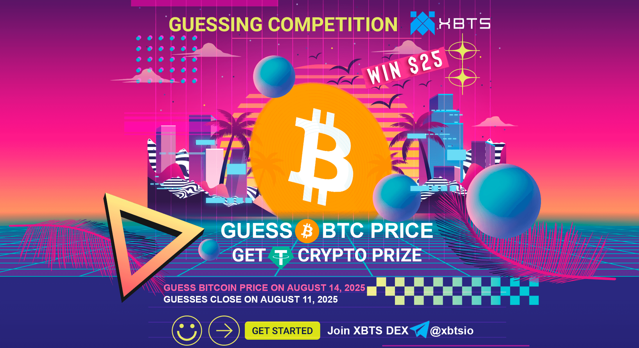 Summer Bitcoin Guessing Competition!